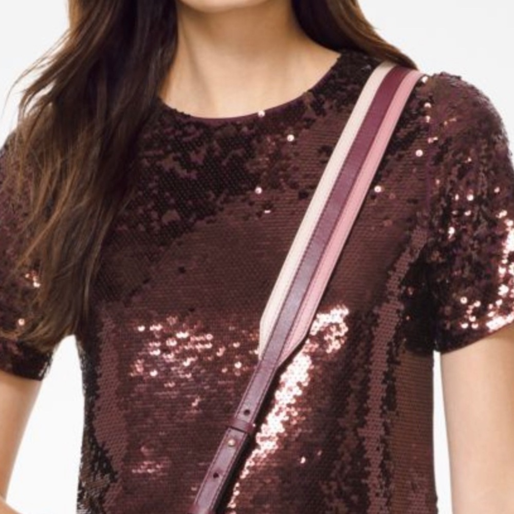 Michael Kors sequined T-shirt size small